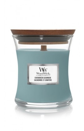 Woodwick Evergreen Cashmere kis illatgyertya